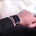 smart watch on man's wrist