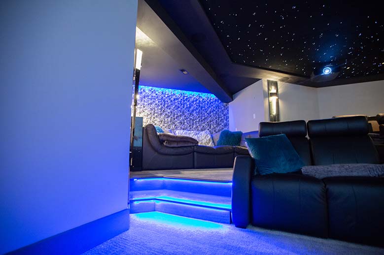 Lighting Control System at Home Theater