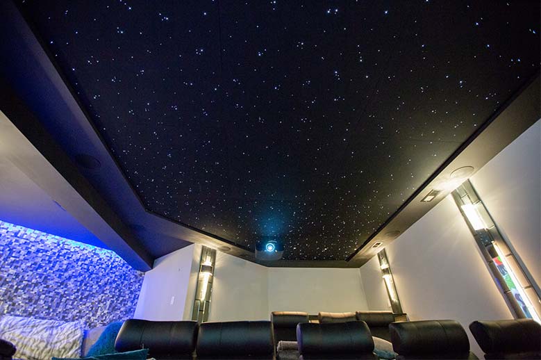 Lighting Control System at Home Theater