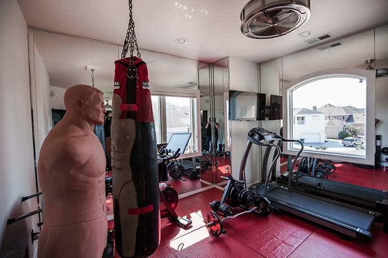 Lighting Control System at Gym